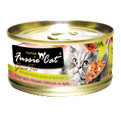 Fussie Cat Can: Tuna with Prawn 2.82 oz